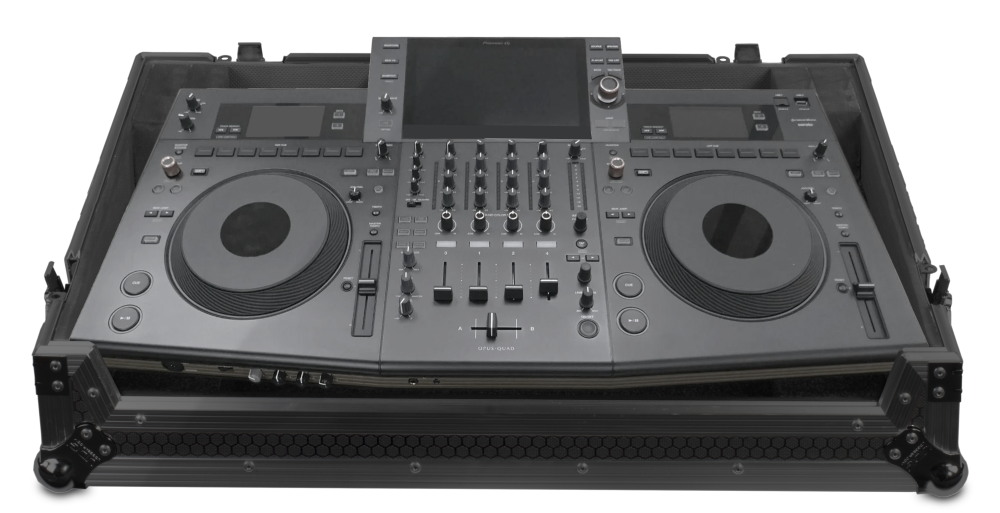 UDG Ultimate Flight Case Pioneer OPUS‑QUAD Black Plus (Wheels) U91087BL 