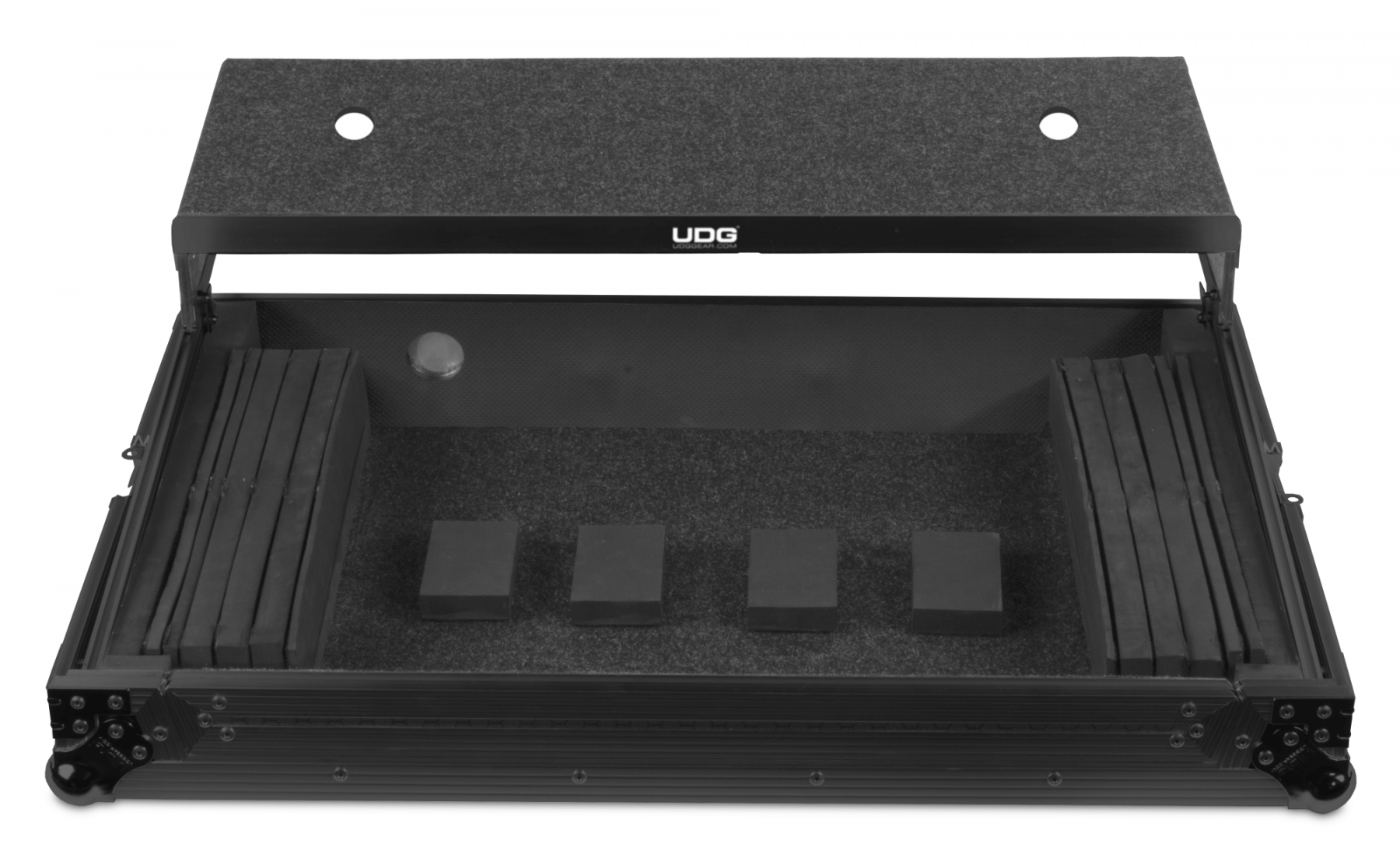 UDG Ultimate Flight Case Multi Format XXL Black MK3 Plus (Laptop Shelf)