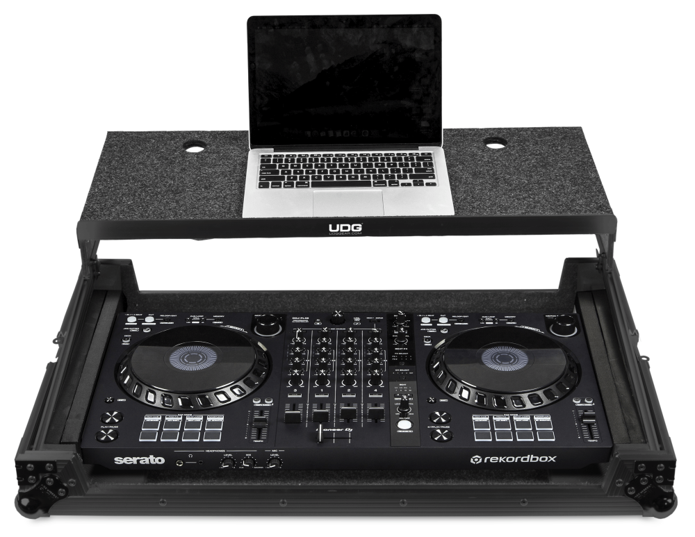 UDG Ultimate Flight Case Multi Format XXL Black MK3 Plus (Laptop Shelf) U91014BL3