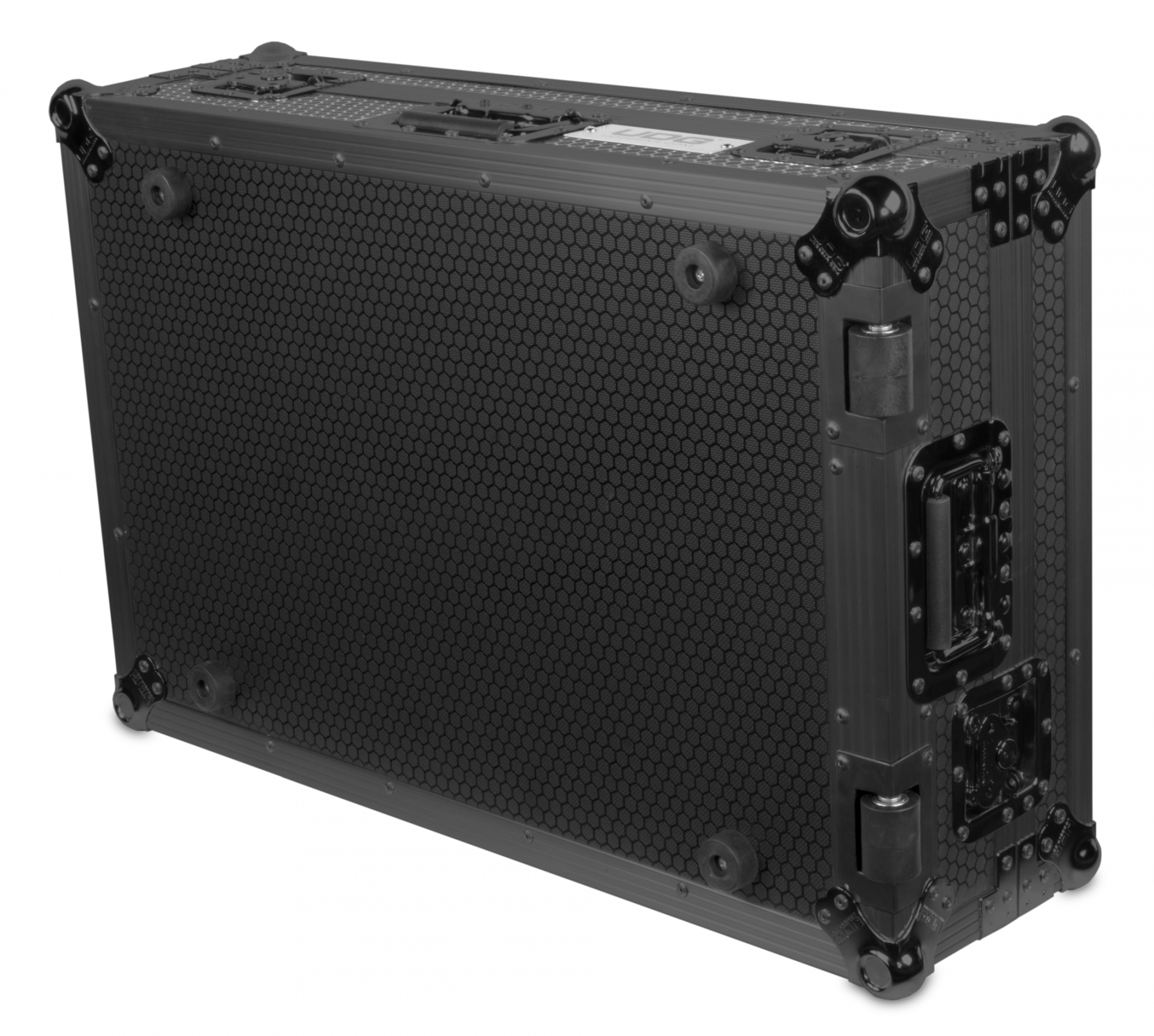     UDG Ultimate Flight Case Pioneer DDJ-FLX10 Black Plus (Laptop Shelf + Wheels)